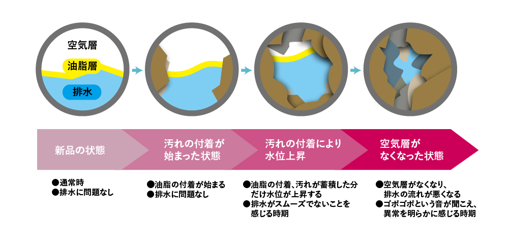 排水管内部のようす